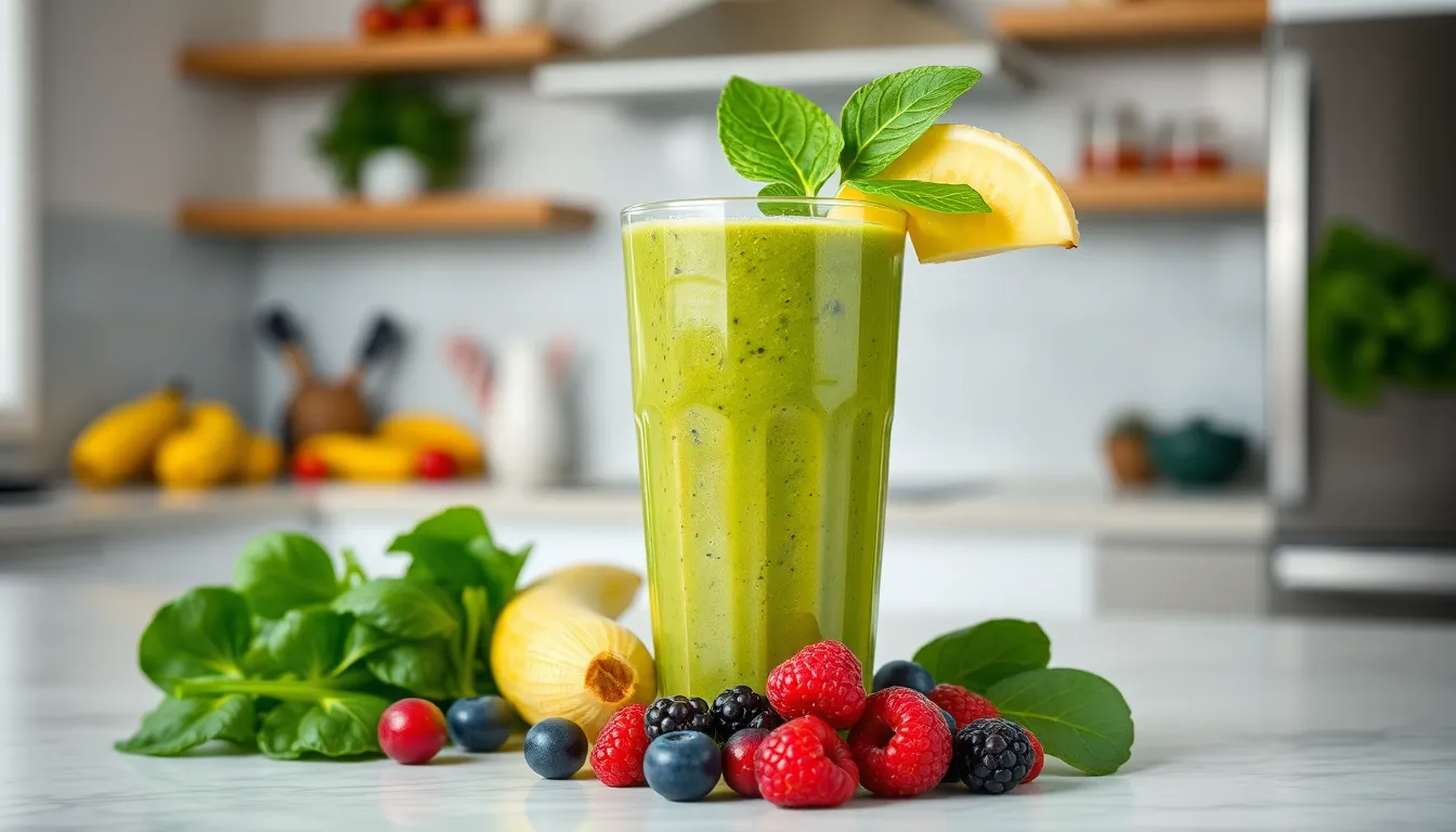 15 Easy Green Smoothie Recipes That Actually Taste Amazing (Beginner-Friendly!) 4 15 Easy Green Smoothie Recipes That Actually Taste Amazing (Beginner-Friendly!) 3