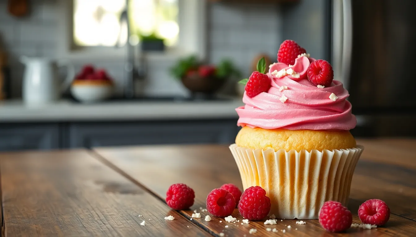 White Chocolate Raspberry Cupcakes Recipe: Moist & Easy to Make 6 White Chocolate Raspberry Cupcakes Recipe: Moist & Easy to Make 5