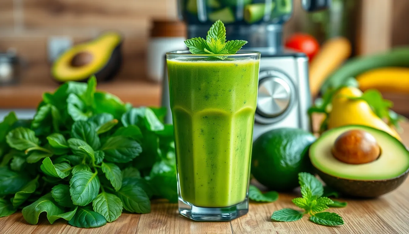 15 Easy Green Smoothie Recipes That Actually Taste Amazing (Beginner-Friendly!) 8 15 Easy Green Smoothie Recipes That Actually Taste Amazing (Beginner-Friendly!) 7