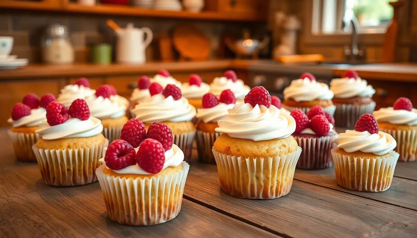White Chocolate Raspberry Cupcakes Recipe: Moist & Easy to Make 8 White Chocolate Raspberry Cupcakes Recipe: Moist & Easy to Make 7