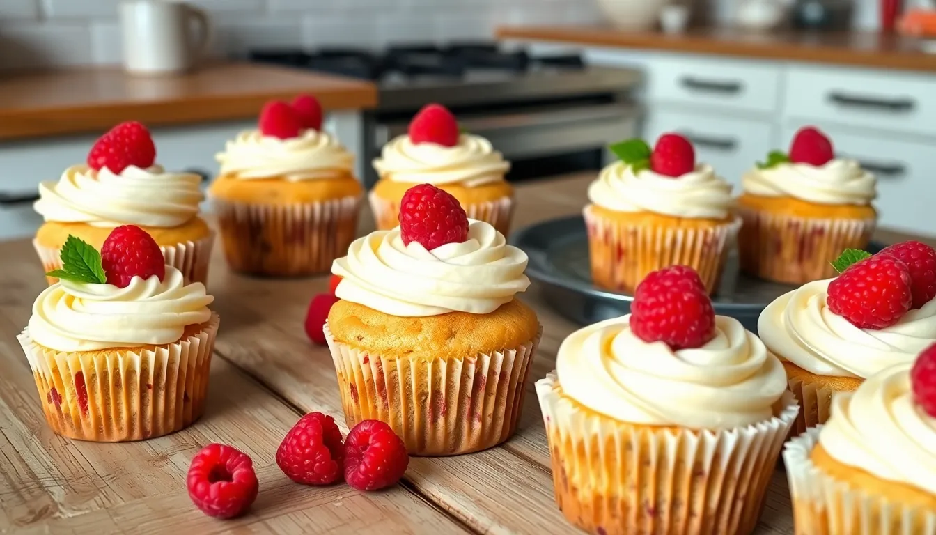 White Chocolate Raspberry Cupcakes Recipe: Moist & Easy to Make 10 White Chocolate Raspberry Cupcakes Recipe: Moist & Easy to Make 9
