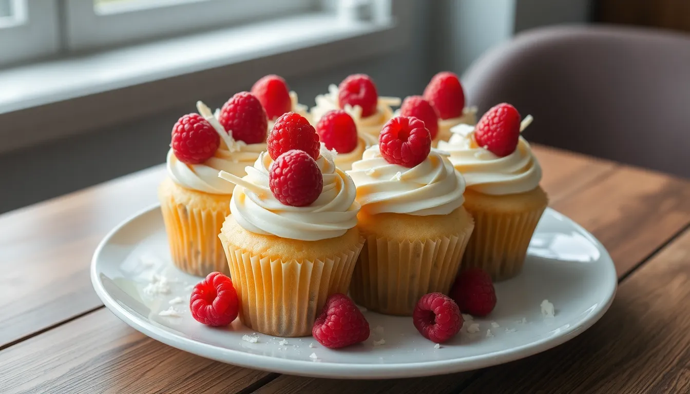 White Chocolate Raspberry Cupcakes Recipe: Moist & Easy to Make 12 White Chocolate Raspberry Cupcakes Recipe: Moist & Easy to Make 11