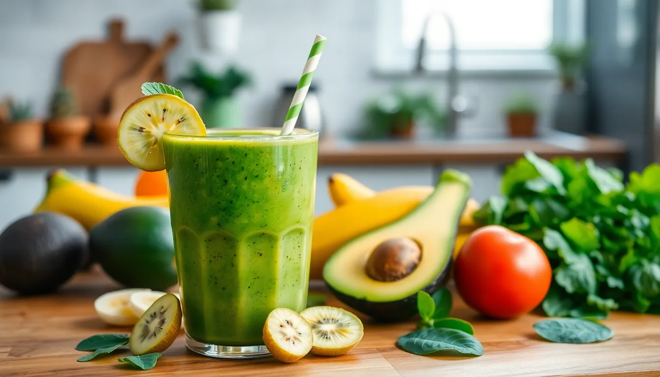 15 Easy Green Smoothie Recipes That Actually Taste Amazing (Beginner-Friendly!) 14 15 Easy Green Smoothie Recipes That Actually Taste Amazing (Beginner-Friendly!) 13