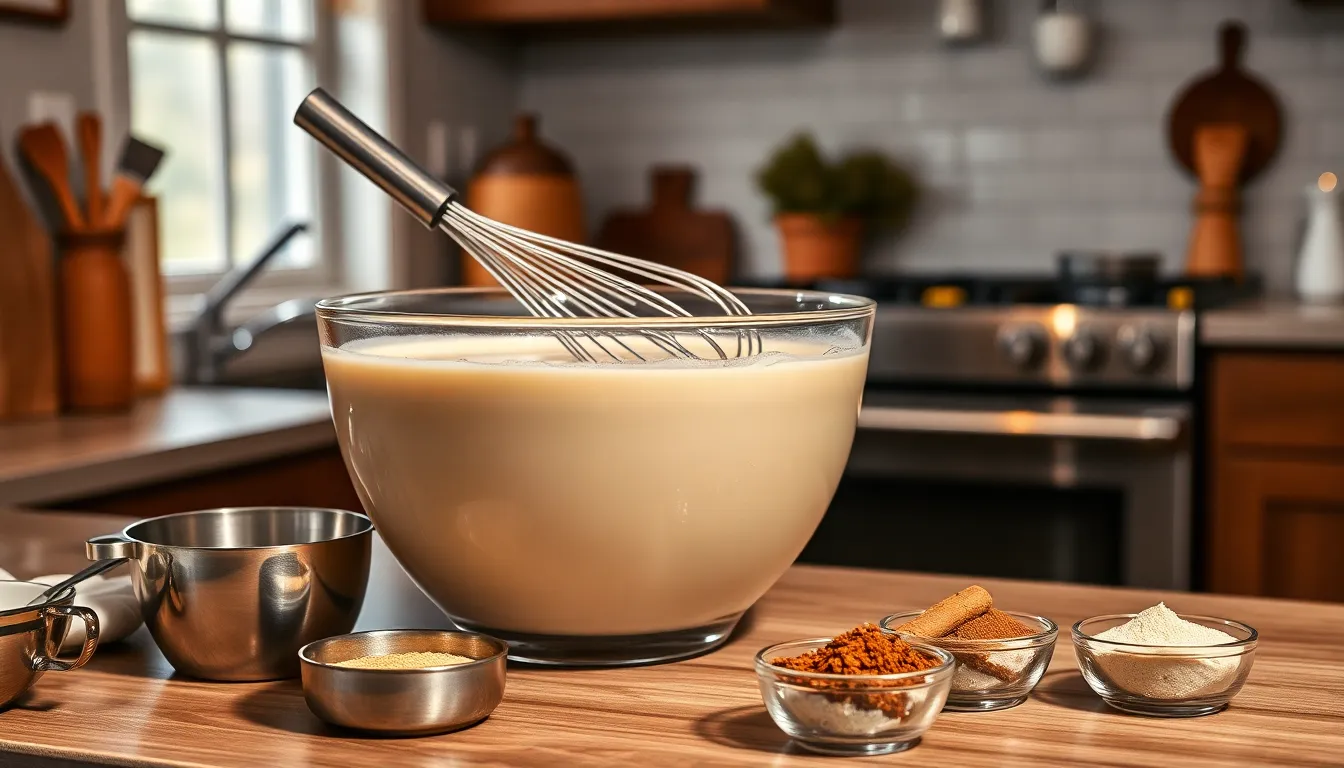 The Ultimate Spiced Rum Eggnog Recipe: Rich, Creamy & Perfect for Holidays 2 The Ultimate Spiced Rum Eggnog Recipe: Rich, Creamy & Perfect for Holidays 1