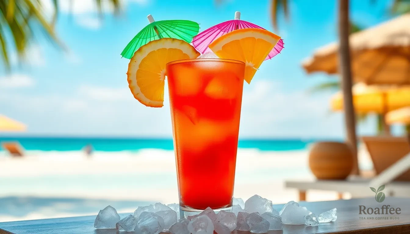 Bahama Mama Loaded Tea Recipe: Easy Tropical Energizing Drink in 5 Minutes 4 Bahama Mama Loaded Tea Recipe: Easy Tropical Energizing Drink in 5 Minutes 3