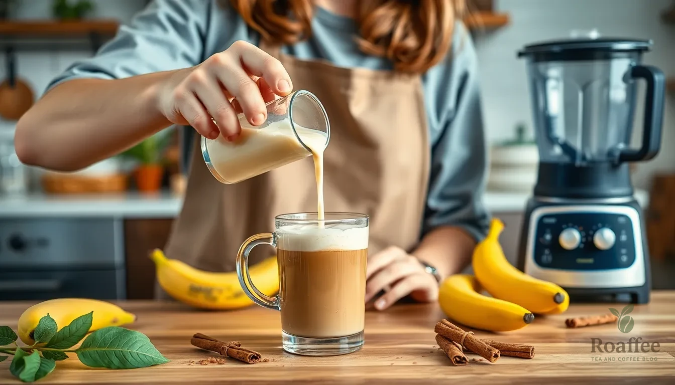 Easy Banana Milk Coffee Recipe: 5-Minute Homemade Café-Style Drink 4 Easy Banana Milk Coffee Recipe: 5-Minute Homemade Café-Style Drink 3