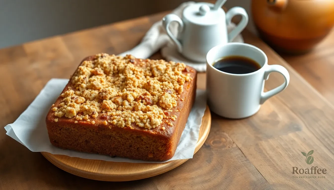 Easy Coffee Cake from Cake Mix Recipe - Ready in 15 Minutes 4 Easy Coffee Cake from Cake Mix Recipe - Ready in 15 Minutes 3