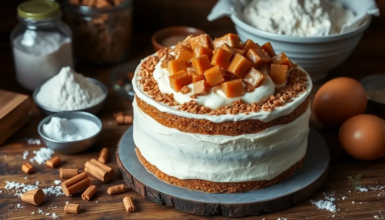 Easy Coffee Crunch Cake Recipe: Perfect Dessert for Coffee Lovers 4 Easy Coffee Crunch Cake Recipe: Perfect Dessert for Coffee Lovers 3