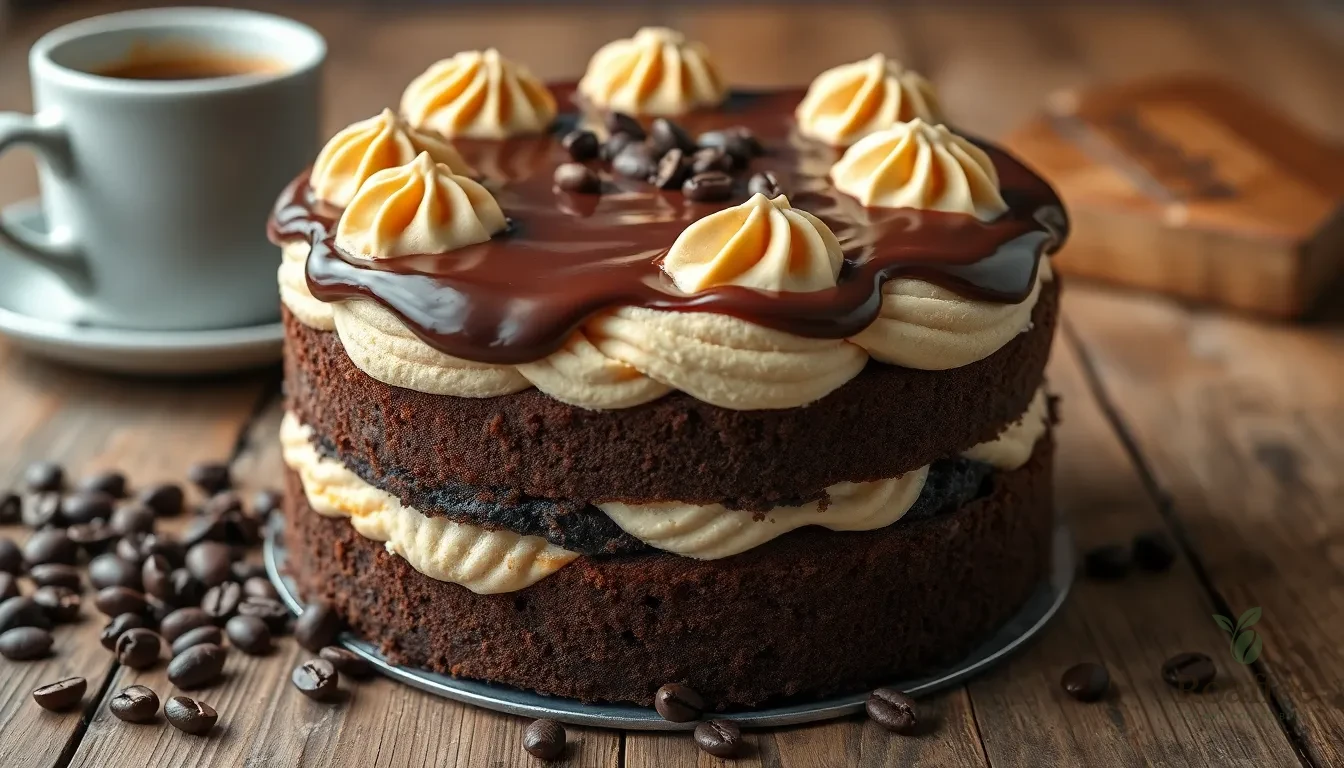 Easy Coffee Ice Cream Cake Recipe: Make-Ahead Dessert That Will Wow Your Guests 4 Easy Coffee Ice Cream Cake Recipe: Make-Ahead Dessert That Will Wow Your Guests 3