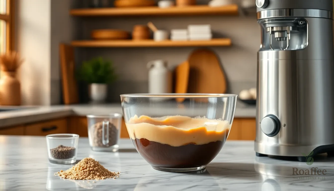 Easy Coffee Ice Cream Recipe No Egg - Creamy Homemade Treat in 30 Minutes 4 Easy Coffee Ice Cream Recipe No Egg - Creamy Homemade Treat in 30 Minutes 3