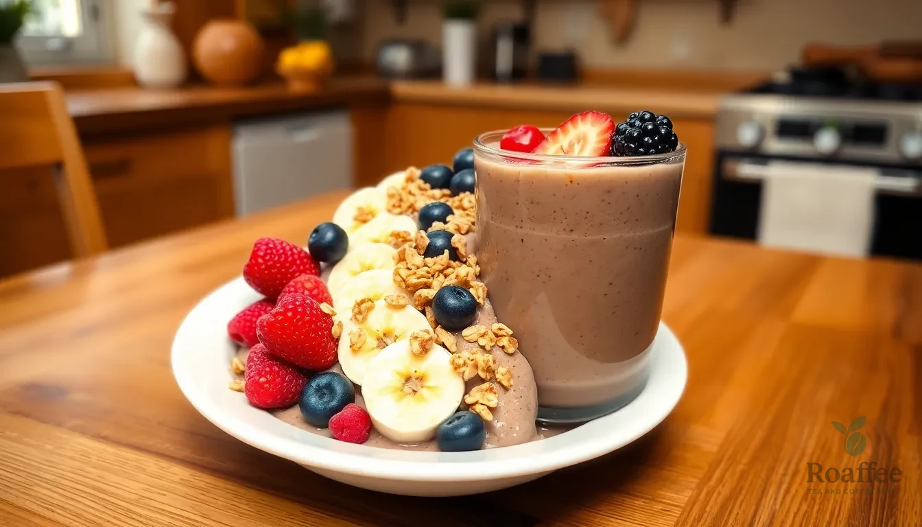 Easy Coffee Smoothie Bowl Recipe: 5-Minute Energizing Breakfast (No Crash!) 4 Easy Coffee Smoothie Bowl Recipe: 5-Minute Energizing Breakfast (No Crash!) 3