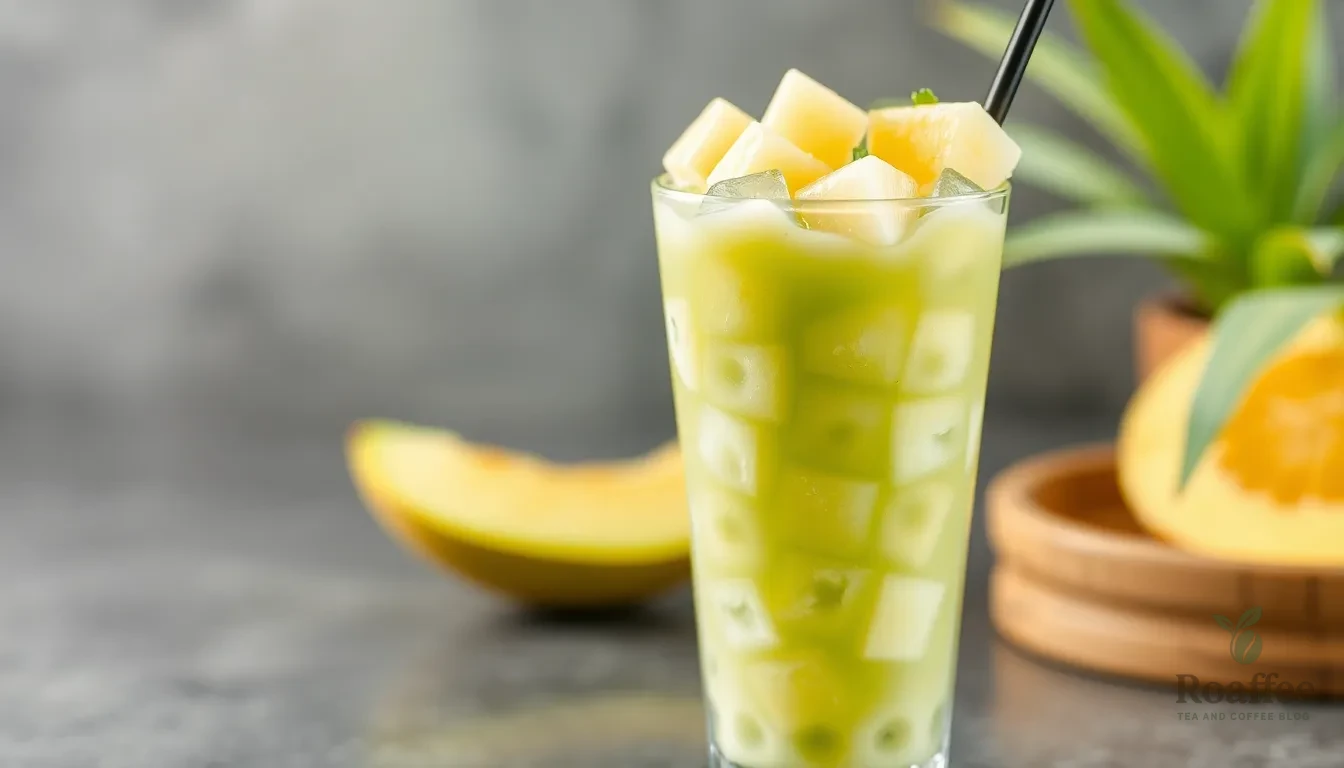 Easy Honeydew Boba Tea Recipe: Make Creamy Summer Bubble Tea at Home 4 Easy Honeydew Boba Tea Recipe: Make Creamy Summer Bubble Tea at Home 3