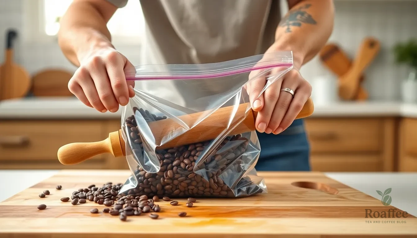 How to Grind Coffee Without a Grinder: 6 Easy Kitchen Hacks That Actually Work 4 How to Grind Coffee Without a Grinder: 6 Easy Kitchen Hacks That Actually Work 3