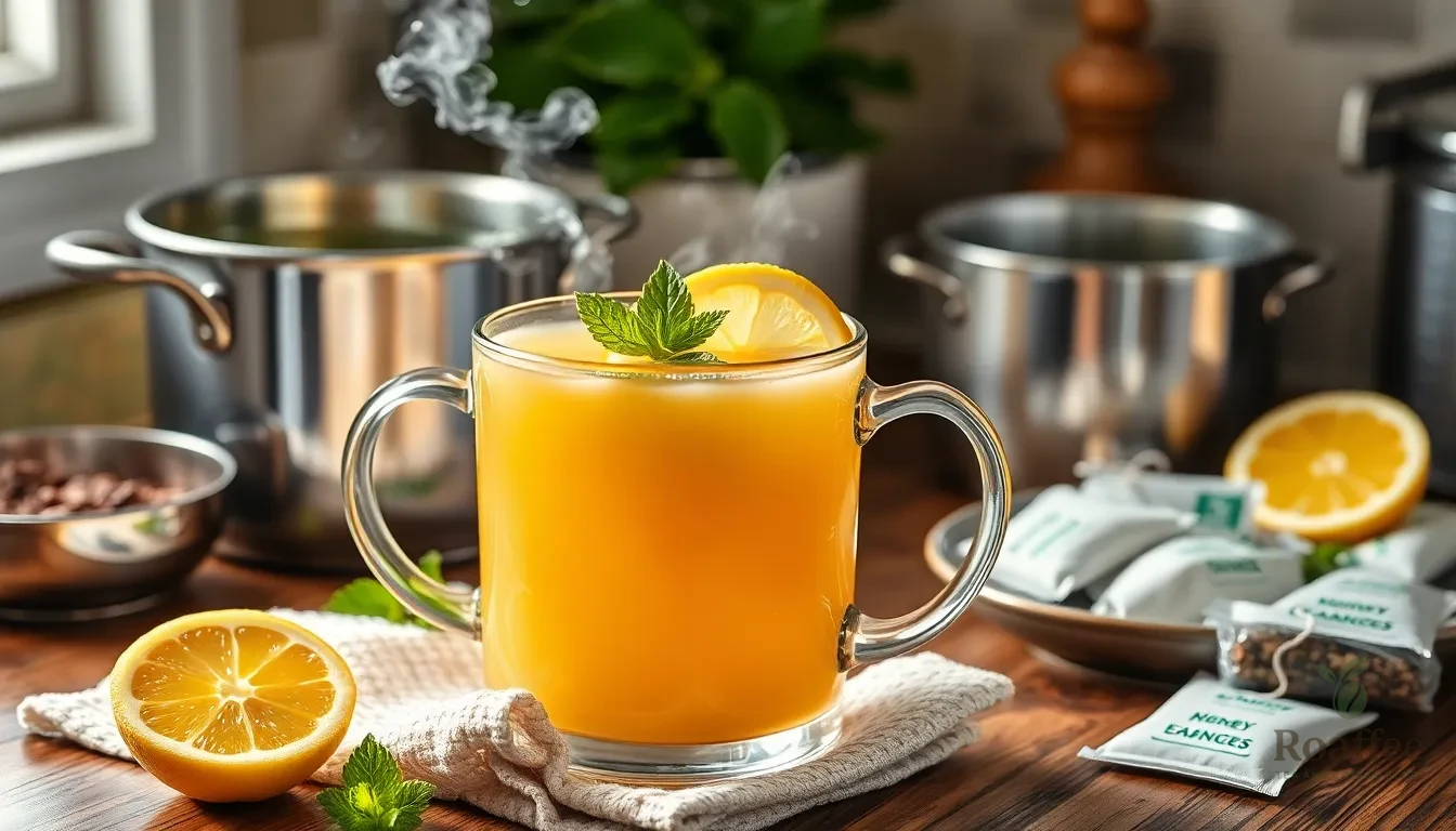 How to Make Starbucks Honey Citrus Mint Tea at Home (Easy Medicine Ball Recipe) 4 How to Make Starbucks Honey Citrus Mint Tea at Home (Easy Medicine Ball Recipe) 3