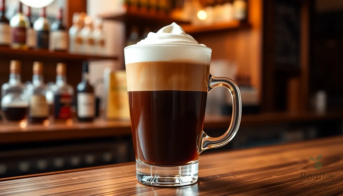 Classic Irish Coffee Recipe with Whiskey - Easy Step-by-Step Guide 4 Classic Irish Coffee Recipe with Whiskey - Easy Step-by-Step Guide 3