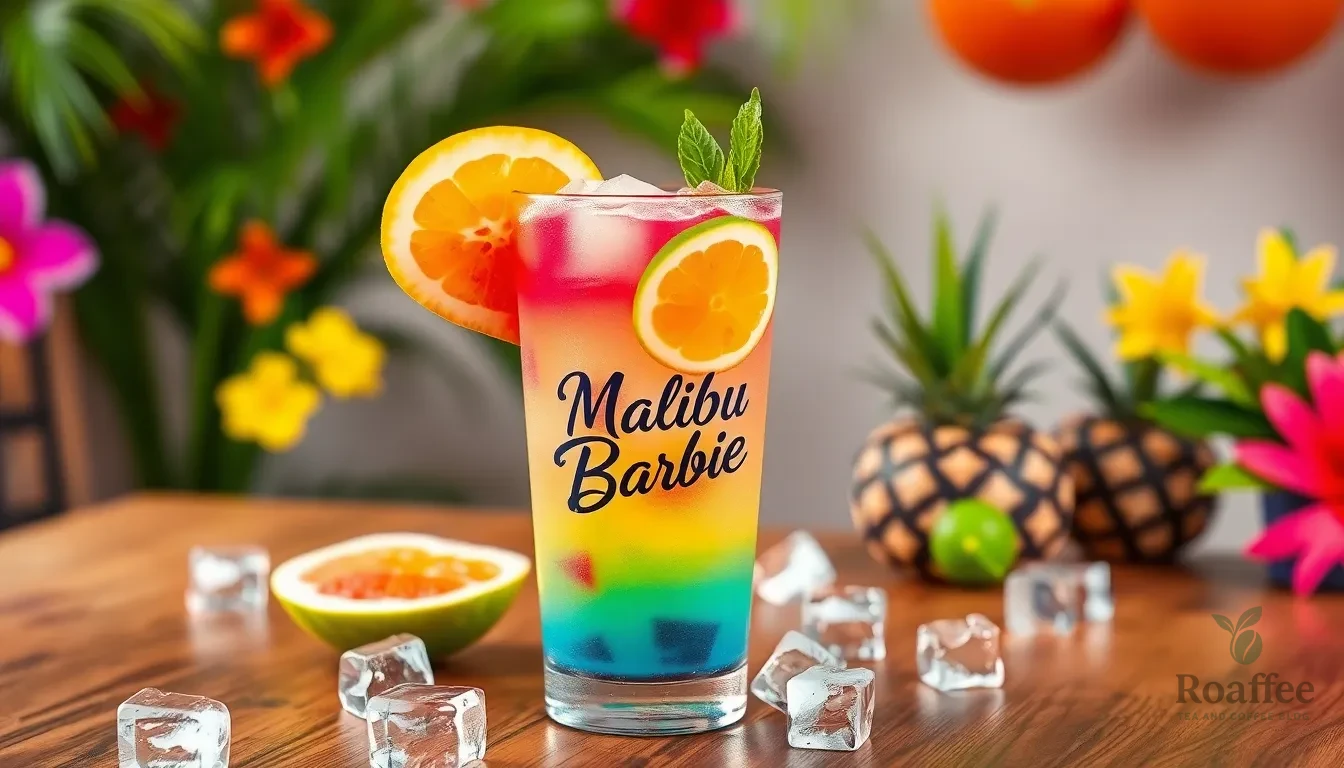 Malibu Barbie Loaded Tea Recipe: Pink Paradise Drink That's Actually Healthy 4 Malibu Barbie Loaded Tea Recipe: Pink Paradise Drink That's Actually Healthy 3