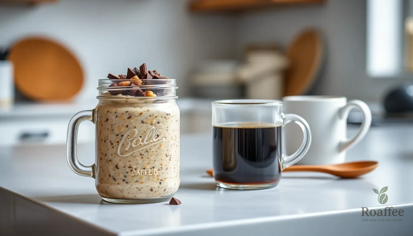 Easy Overnight Oats Coffee Recipe - Perfect Make-Ahead Breakfast for Busy Mornings 4 Easy Overnight Oats Coffee Recipe - Perfect Make-Ahead Breakfast for Busy Mornings 3