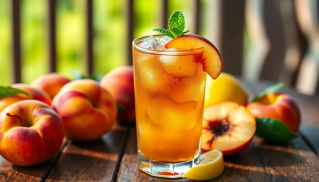 Easy Peach Long Island Iced Tea Recipe - Perfect Summer Cocktail 4 Easy Peach Long Island Iced Tea Recipe - Perfect Summer Cocktail 3