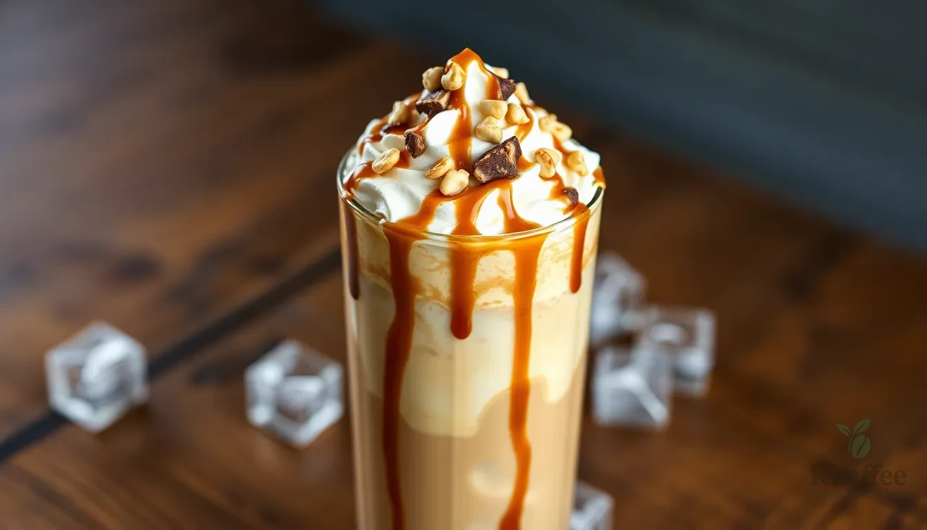 Easy Snickers Iced Coffee Recipe: 5-Minute Homemade Candy Bar Coffee 4 Easy Snickers Iced Coffee Recipe: 5-Minute Homemade Candy Bar Coffee 3