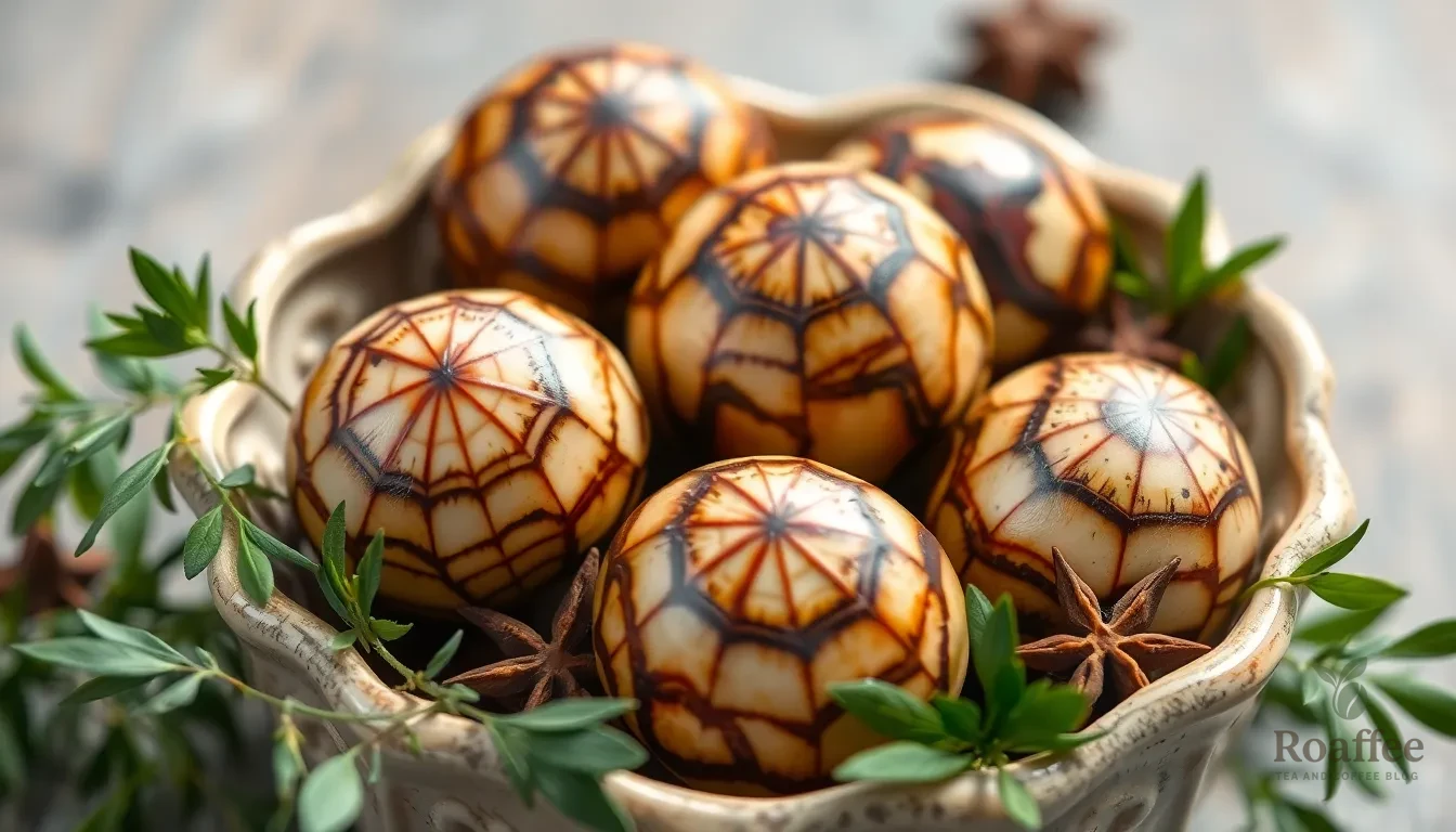 Perfect Chinese Tea Eggs Recipe: How to Make Marbled Tea Eggs at Home 4 Perfect Chinese Tea Eggs Recipe: How to Make Marbled Tea Eggs at Home 3
