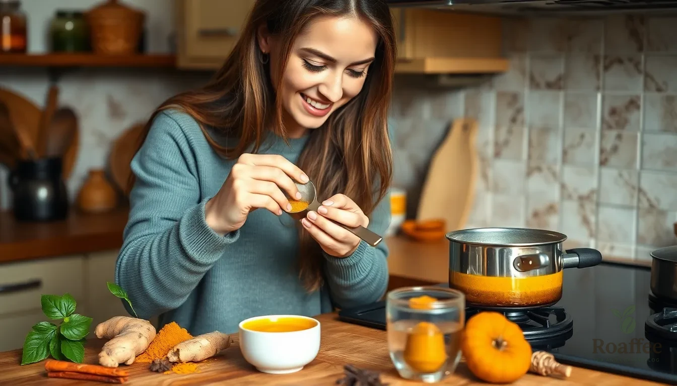 Easy Turmeric Tea Recipe: Golden Milk & Health Benefits (5 Minutes!) 4 Easy Turmeric Tea Recipe: Golden Milk & Health Benefits (5 Minutes!) 3