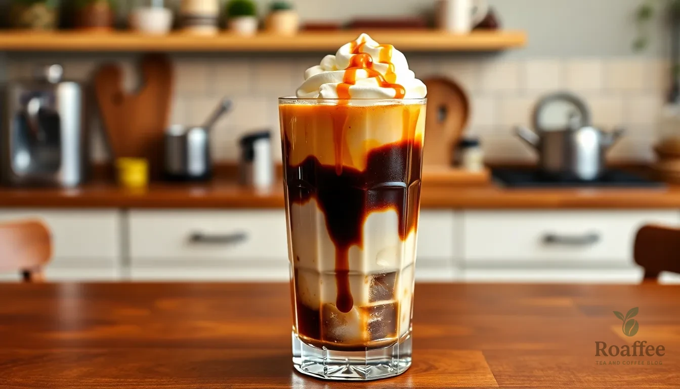 Easy Starbucks Vanilla Iced Coffee Recipe - Make It at Home in 5 Minutes 4 Easy Starbucks Vanilla Iced Coffee Recipe - Make It at Home in 5 Minutes 3