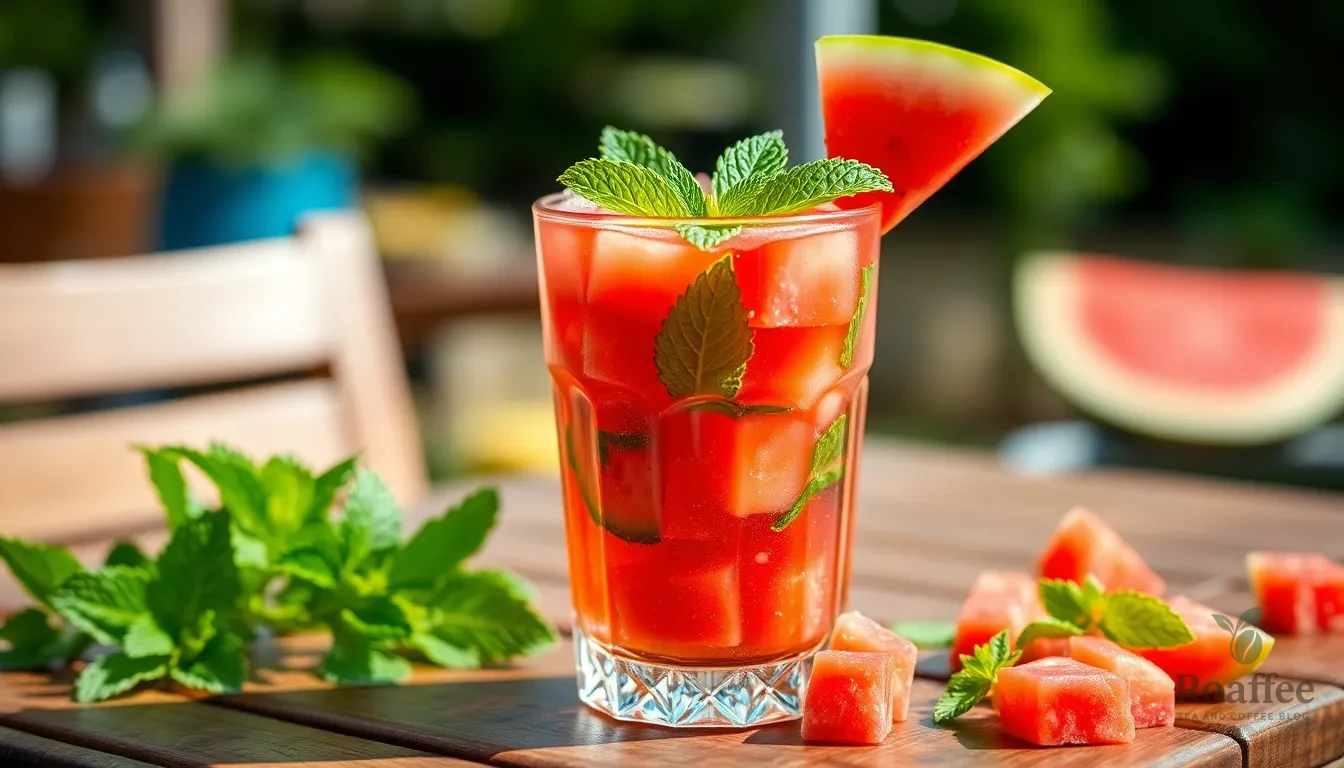 Refreshing Watermelon Loaded Tea Recipe: Perfect Summer Energy Drink in 15 Minutes 4 Refreshing Watermelon Loaded Tea Recipe: Perfect Summer Energy Drink in 15 Minutes 3