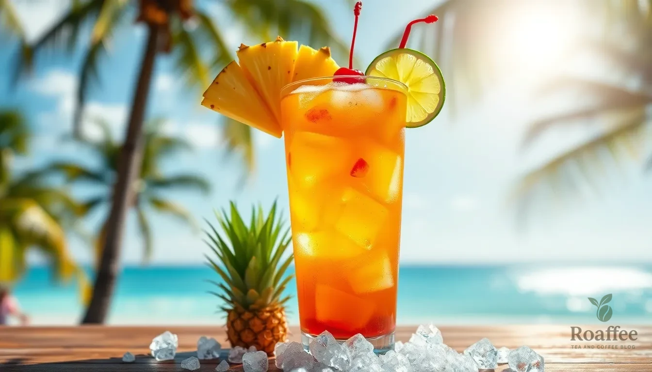Bahama Mama Loaded Tea Recipe: Easy Tropical Energizing Drink in 5 Minutes 6 Bahama Mama Loaded Tea Recipe: Easy Tropical Energizing Drink in 5 Minutes 5