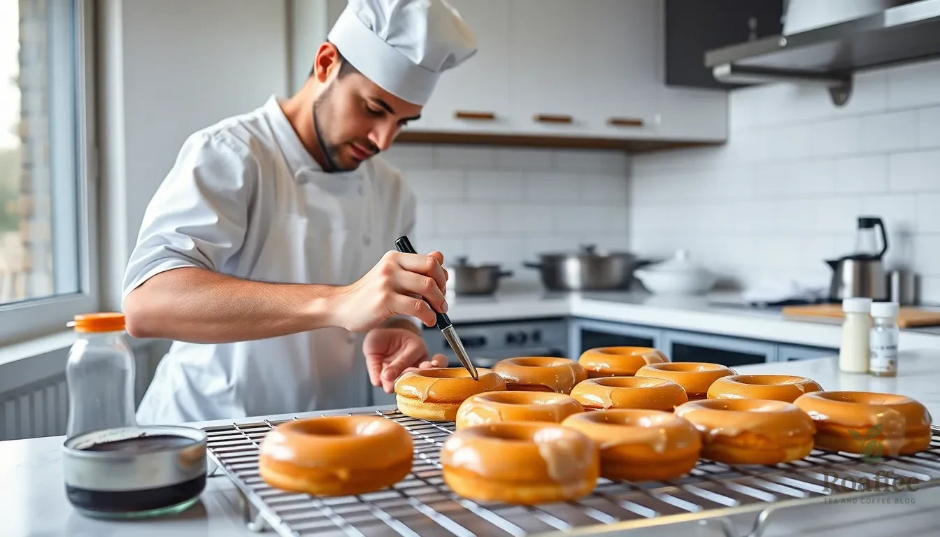 Easy Coffee Donut Recipe: Homemade Glazed Donuts with Rich Coffee Flavor 6 Easy Coffee Donut Recipe: Homemade Glazed Donuts with Rich Coffee Flavor 5