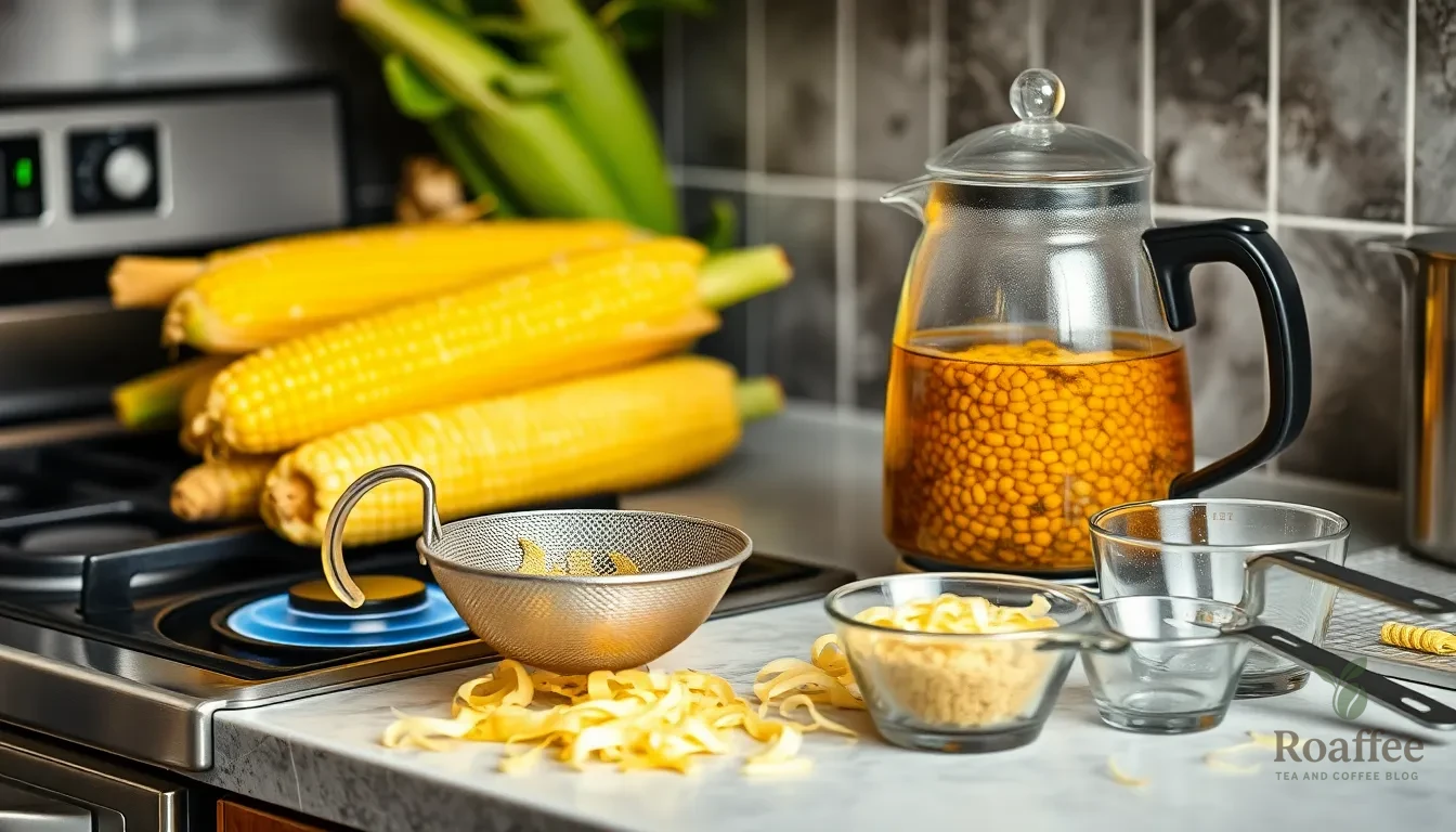 How to Make Corn Silk Tea: Easy Recipe for This Healthy Herbal Drink 6 How to Make Corn Silk Tea: Easy Recipe for This Healthy Herbal Drink 5