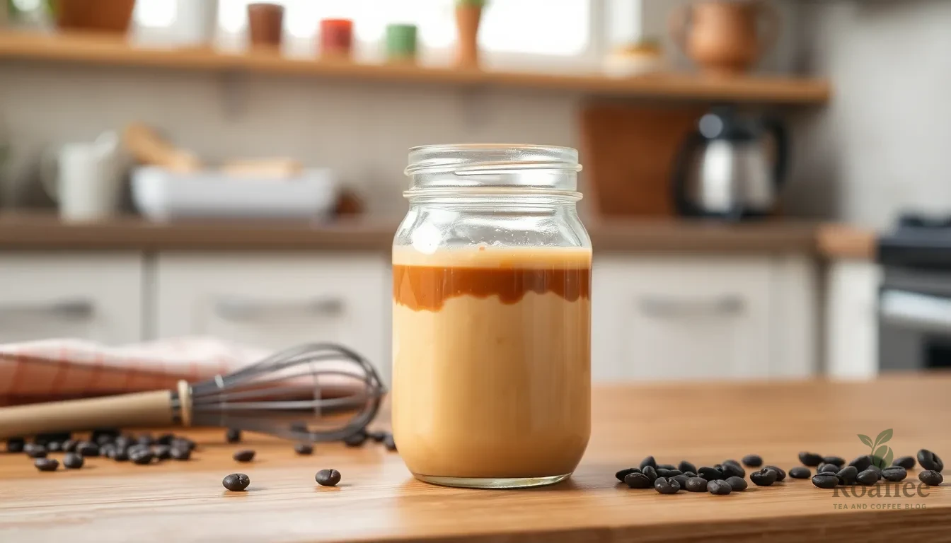 Homemade Creme Brulee Coffee Creamer Recipe (Ready in 10 Minutes!) 6 Homemade Creme Brulee Coffee Creamer Recipe (Ready in 10 Minutes!) 5