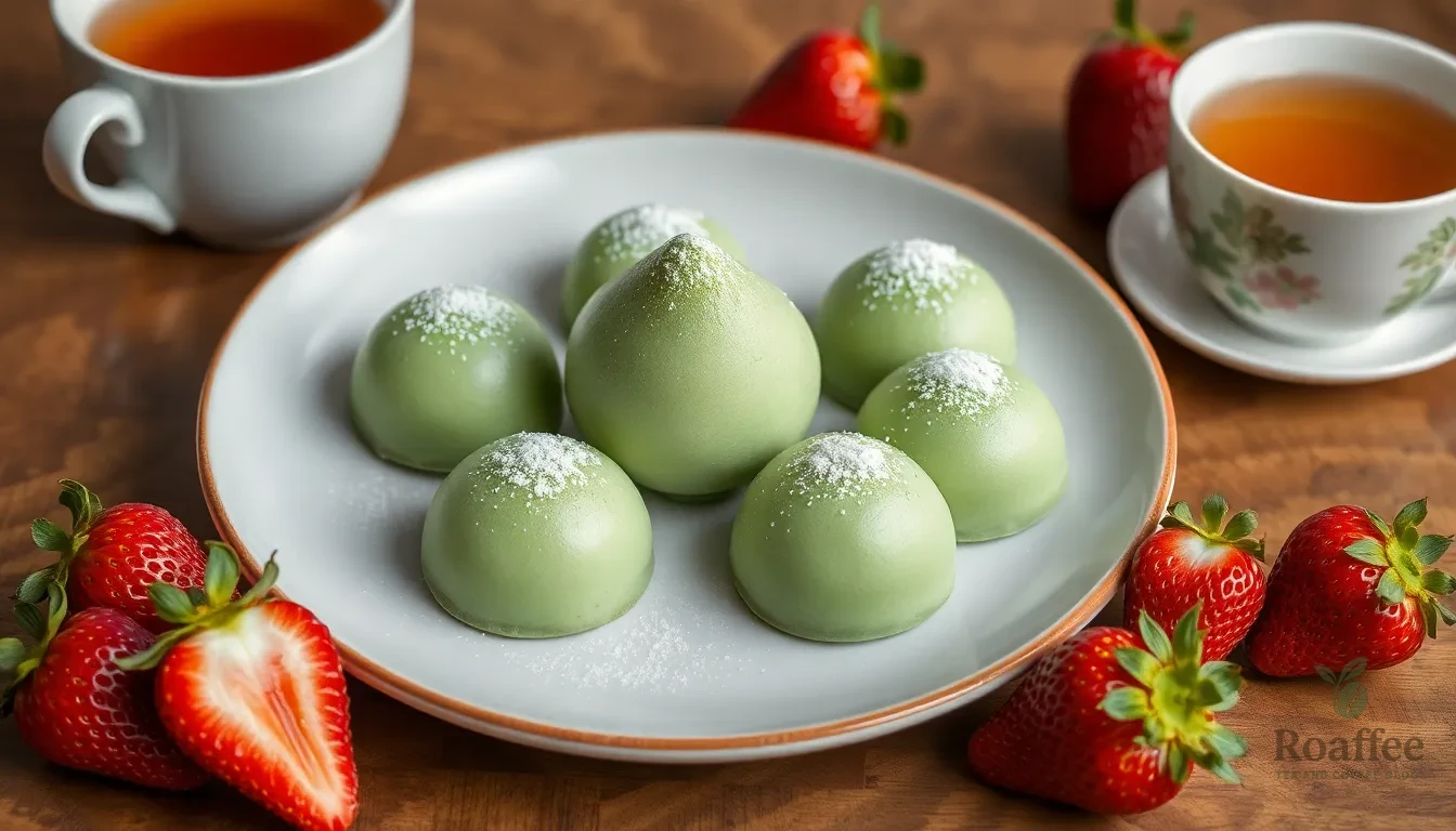 Easy Green Tea Mochi Recipe: How to Make Authentic Japanese Matcha Mochi at Home 6 Easy Green Tea Mochi Recipe: How to Make Authentic Japanese Matcha Mochi at Home 5