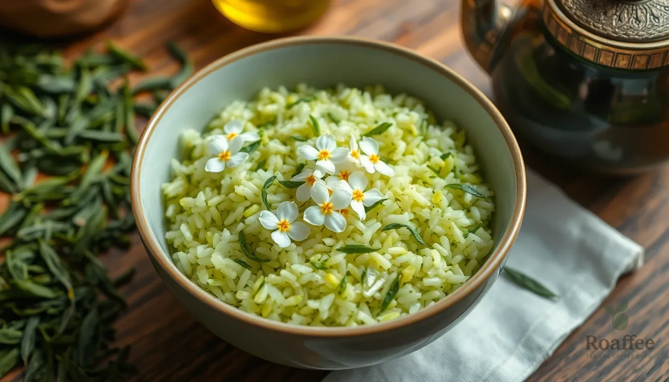 Easy Green Tea Rice Recipe: Japanese-Style Aromatic Rice in 20 Minutes 6 Easy Green Tea Rice Recipe: Japanese-Style Aromatic Rice in 20 Minutes 5