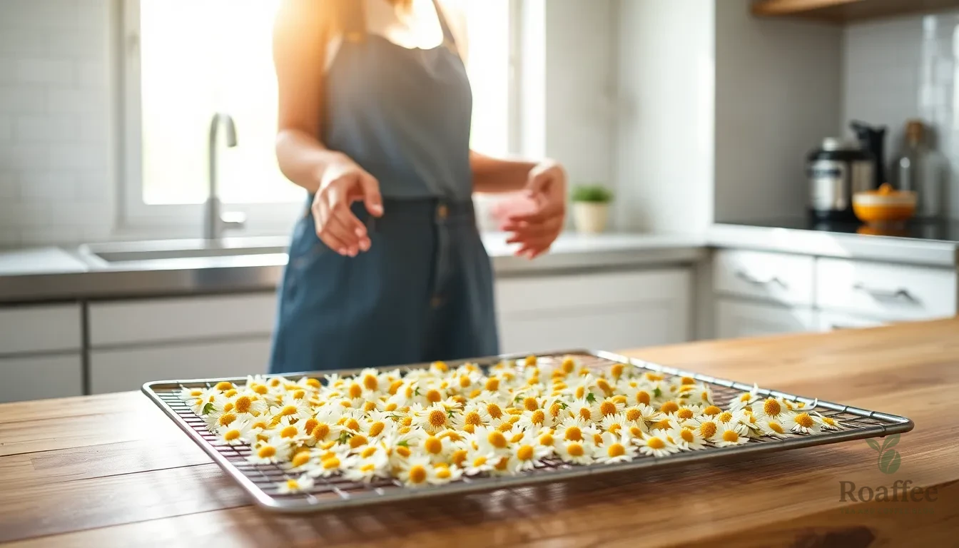 How to Dry Chamomile for Tea: 3 Easy Methods for Perfect Homemade Tea 6 How to Dry Chamomile for Tea: 3 Easy Methods for Perfect Homemade Tea 5