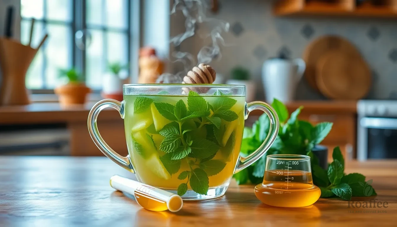 How to Make Starbucks Honey Citrus Mint Tea at Home (Easy Medicine Ball Recipe) 6 How to Make Starbucks Honey Citrus Mint Tea at Home (Easy Medicine Ball Recipe) 5