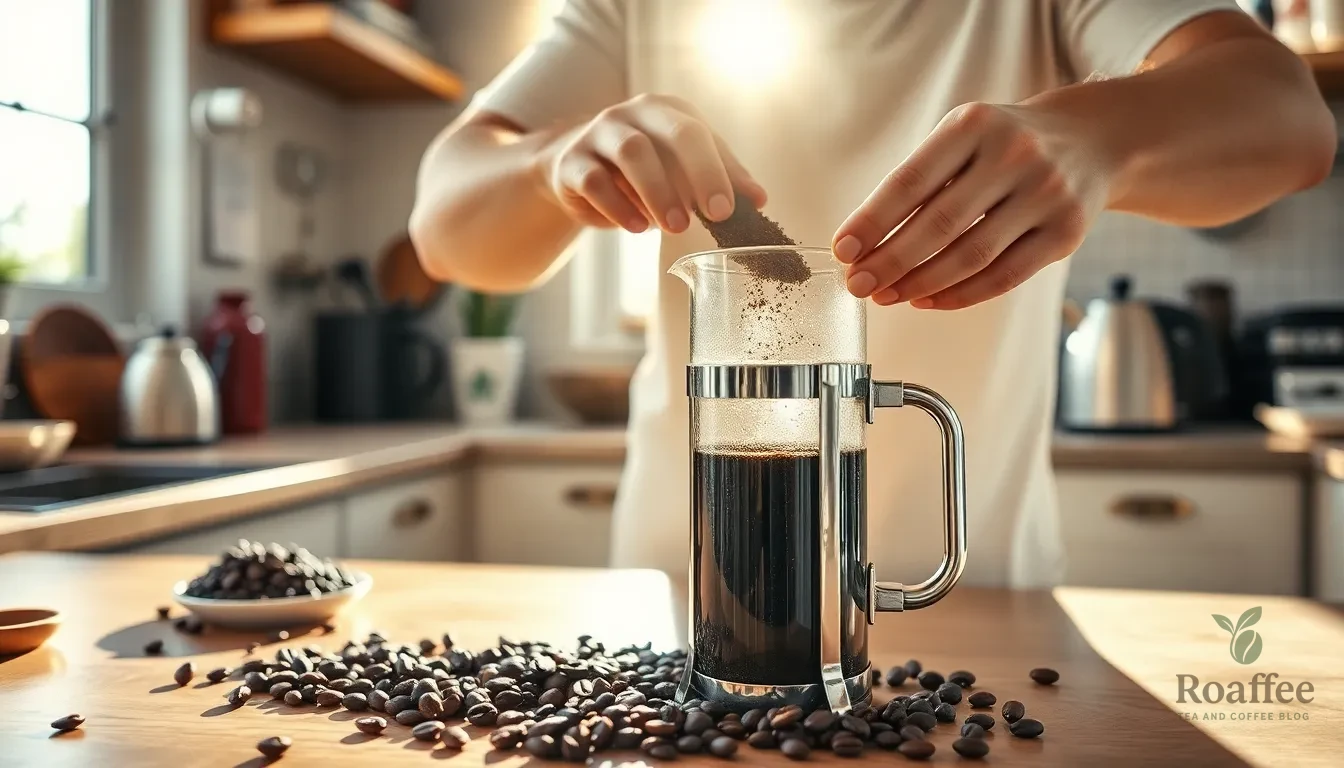 How to Use a Coffee Press: Complete Guide for Perfect French Press Coffee 6 How to Use a Coffee Press: Complete Guide for Perfect French Press Coffee 5