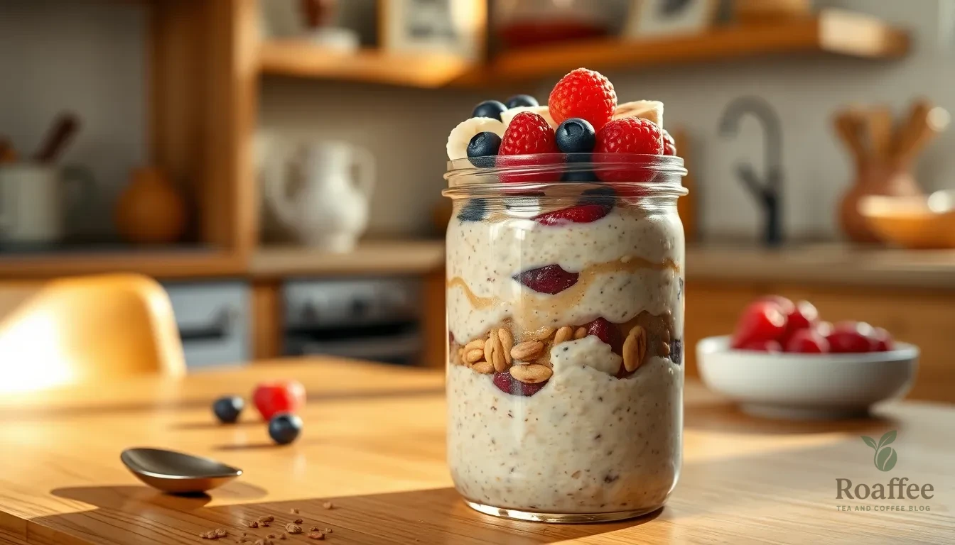Easy Overnight Oats Coffee Recipe - Perfect Make-Ahead Breakfast for Busy Mornings 6 Easy Overnight Oats Coffee Recipe - Perfect Make-Ahead Breakfast for Busy Mornings 5