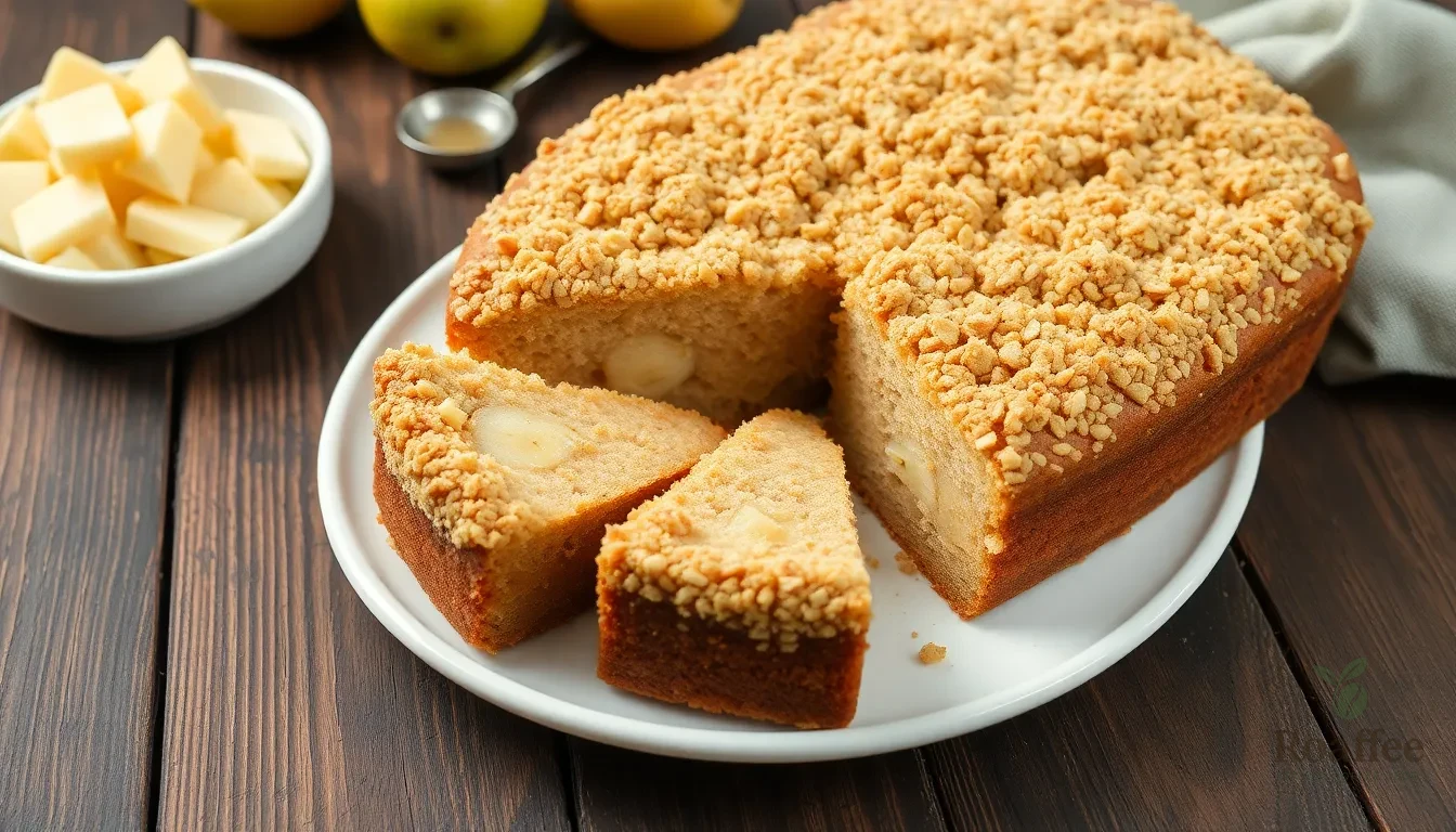 Easy Pear Coffee Cake Recipe: Perfect Fall Dessert with Streusel Topping 6 Easy Pear Coffee Cake Recipe: Perfect Fall Dessert with Streusel Topping 5