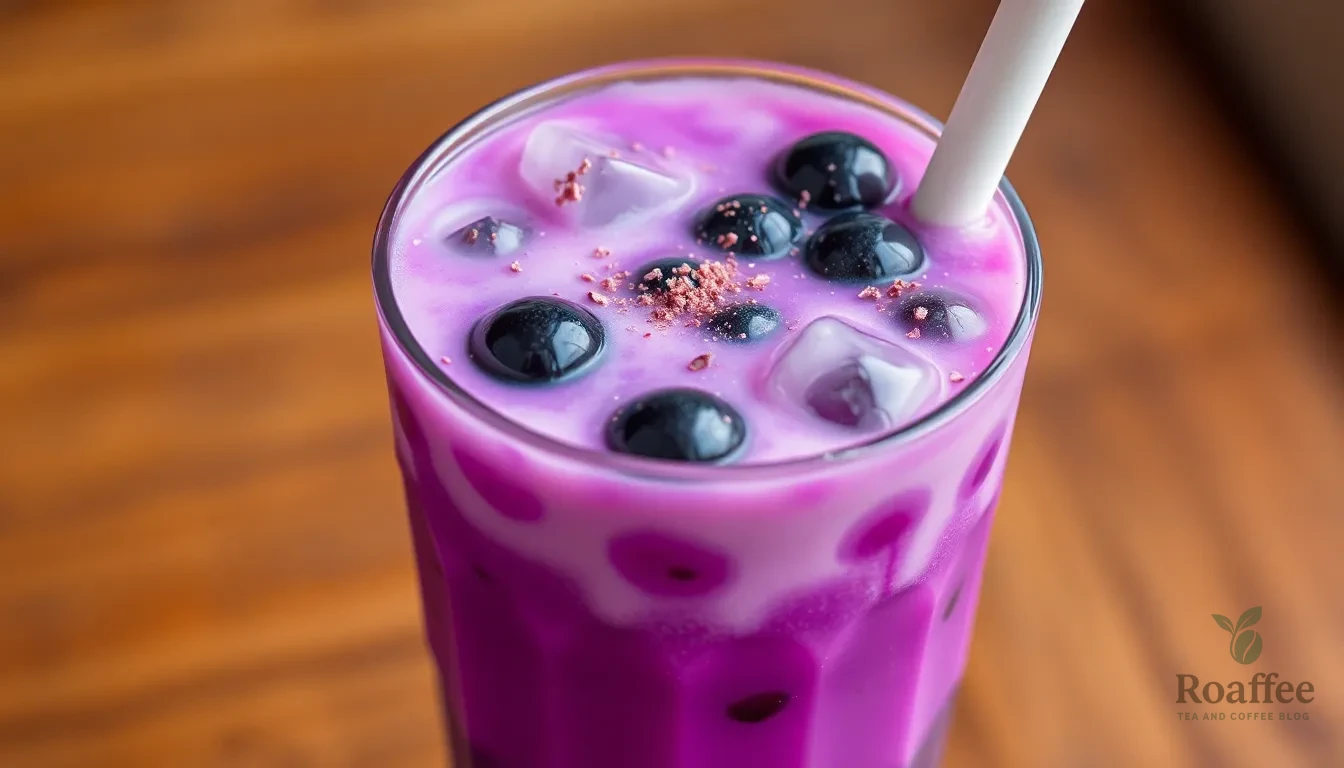 Easy Homemade Taro Milk Tea Recipe (Better Than Café Quality!) 6 Easy Homemade Taro Milk Tea Recipe (Better Than Café Quality!) 5