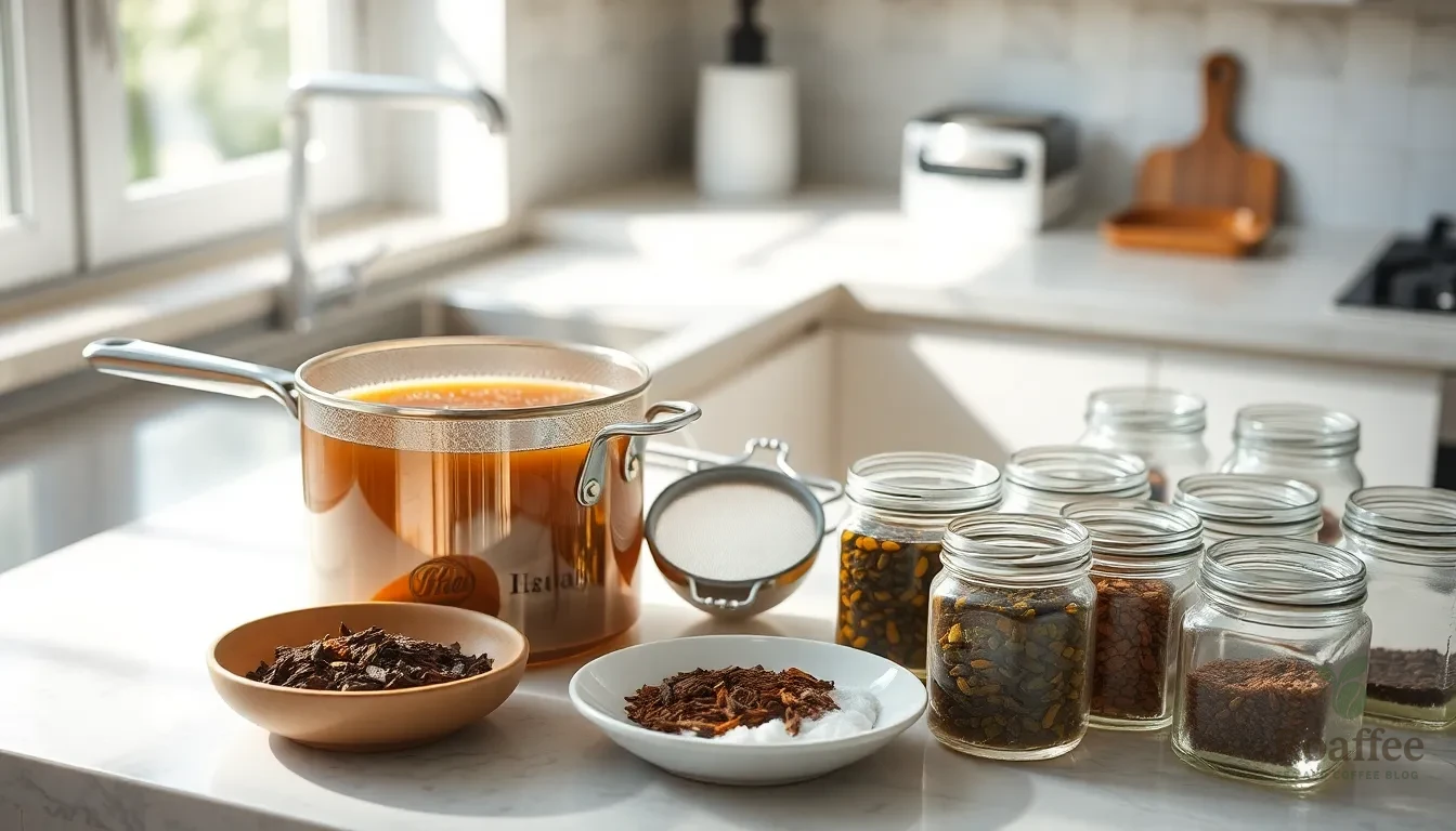 Easy Tea Syrup Recipe: Transform Any Tea Into Sweet Liquid Gold in 15 Minutes 6 Easy Tea Syrup Recipe: Transform Any Tea Into Sweet Liquid Gold in 15 Minutes 5
