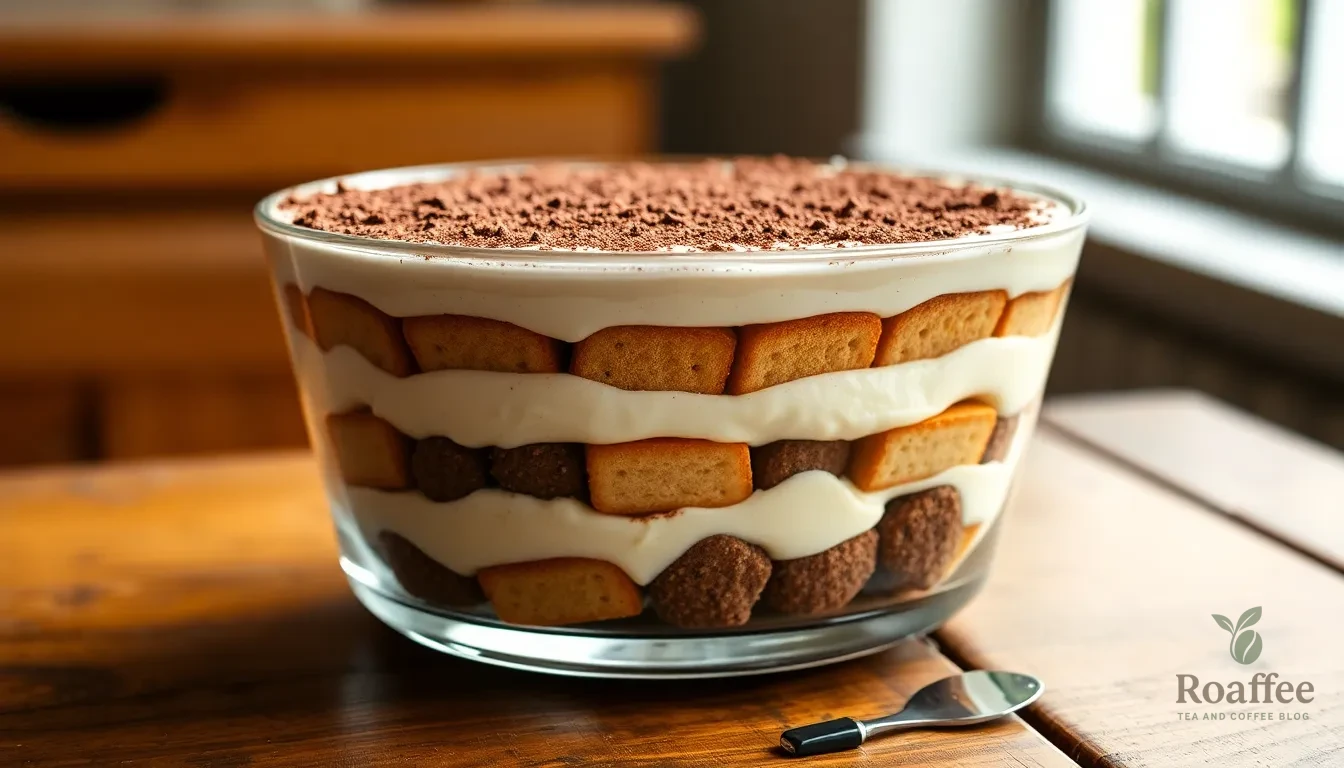Easy Tiramisu Recipe Without Coffee - Perfect for Kids & Caffeine-Free Dessert Lovers 6 Easy Tiramisu Recipe Without Coffee - Perfect for Kids & Caffeine-Free Dessert Lovers 5