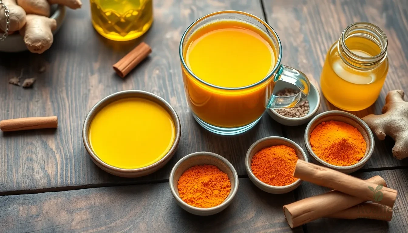 Easy Turmeric Tea Recipe: Golden Milk & Health Benefits (5 Minutes!) 6 Easy Turmeric Tea Recipe: Golden Milk & Health Benefits (5 Minutes!) 5