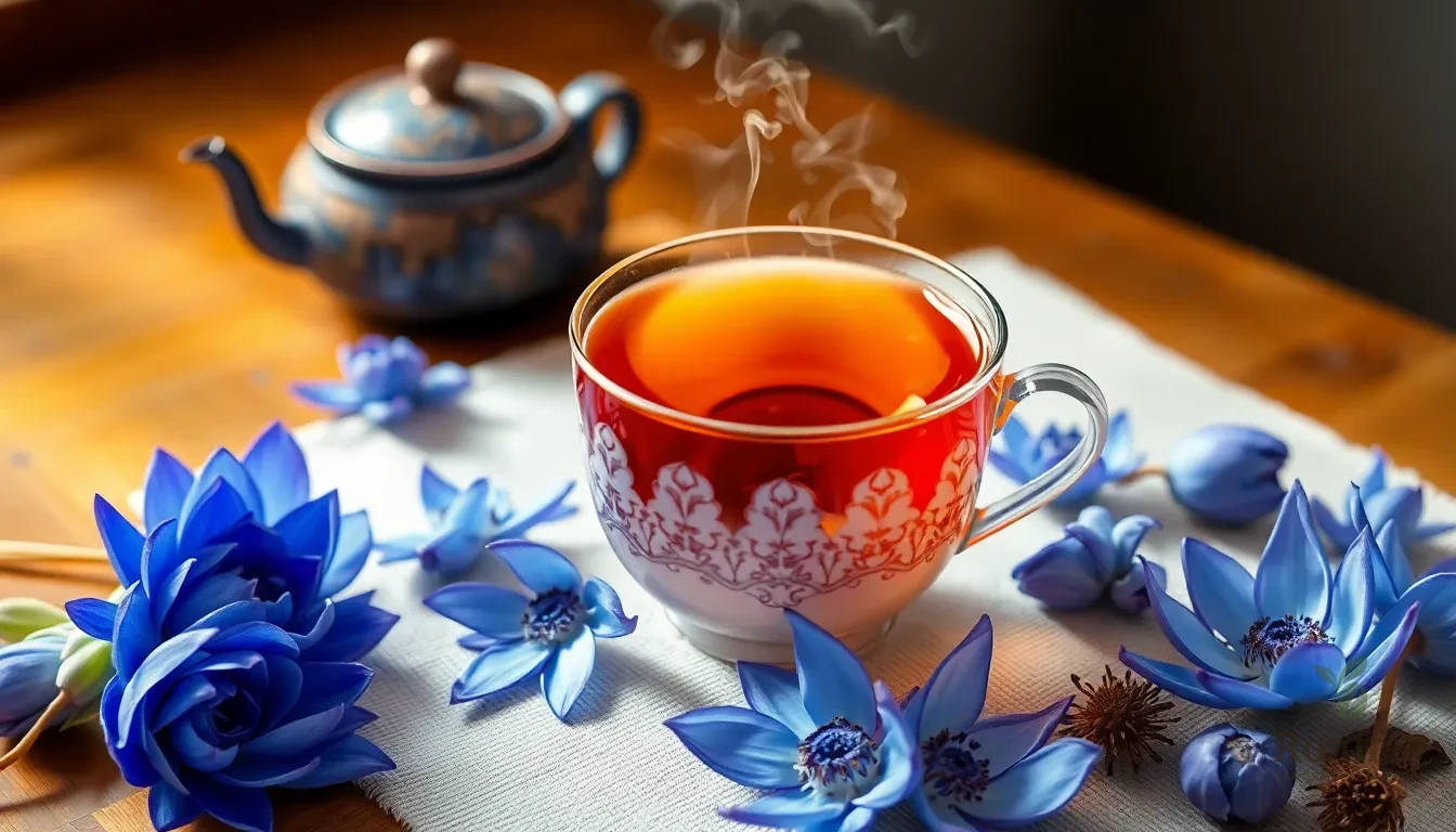 Blue Lotus Tea Recipe: Ancient Egyptian Flower Tea for Better Sleep & Relaxation 7