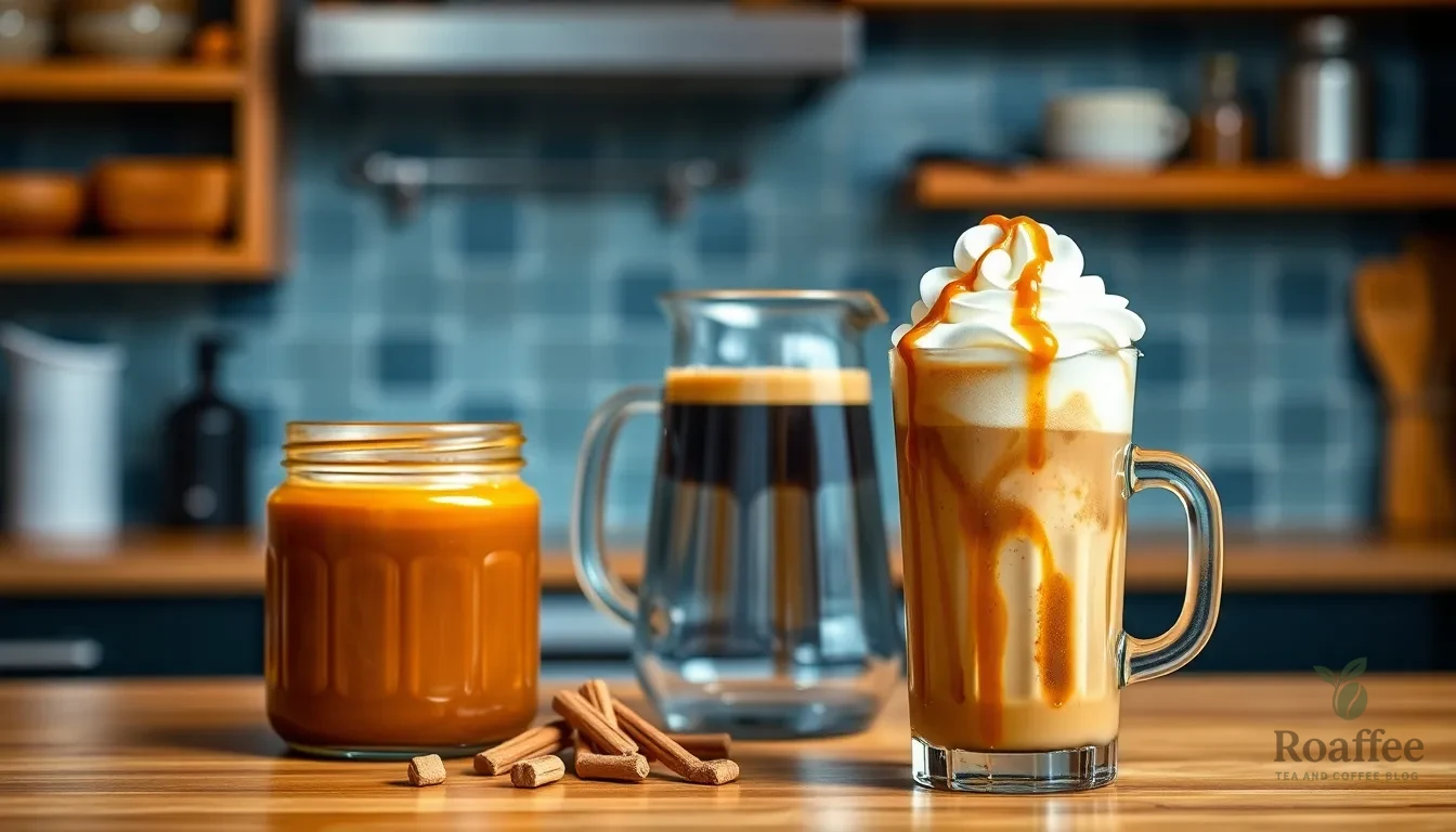 Easy Homemade Caramel Iced Coffee Recipe (Ready in 15 Minutes!) 8 Easy Homemade Caramel Iced Coffee Recipe (Ready in 15 Minutes!) 7