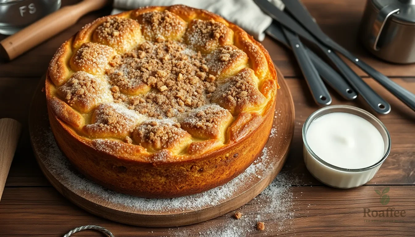 Easy Sour Cream Coffee Cake Recipe: Moist, Bakery-Style & Perfect for Brunch 8 Easy Sour Cream Coffee Cake Recipe: Moist, Bakery-Style & Perfect for Brunch 7