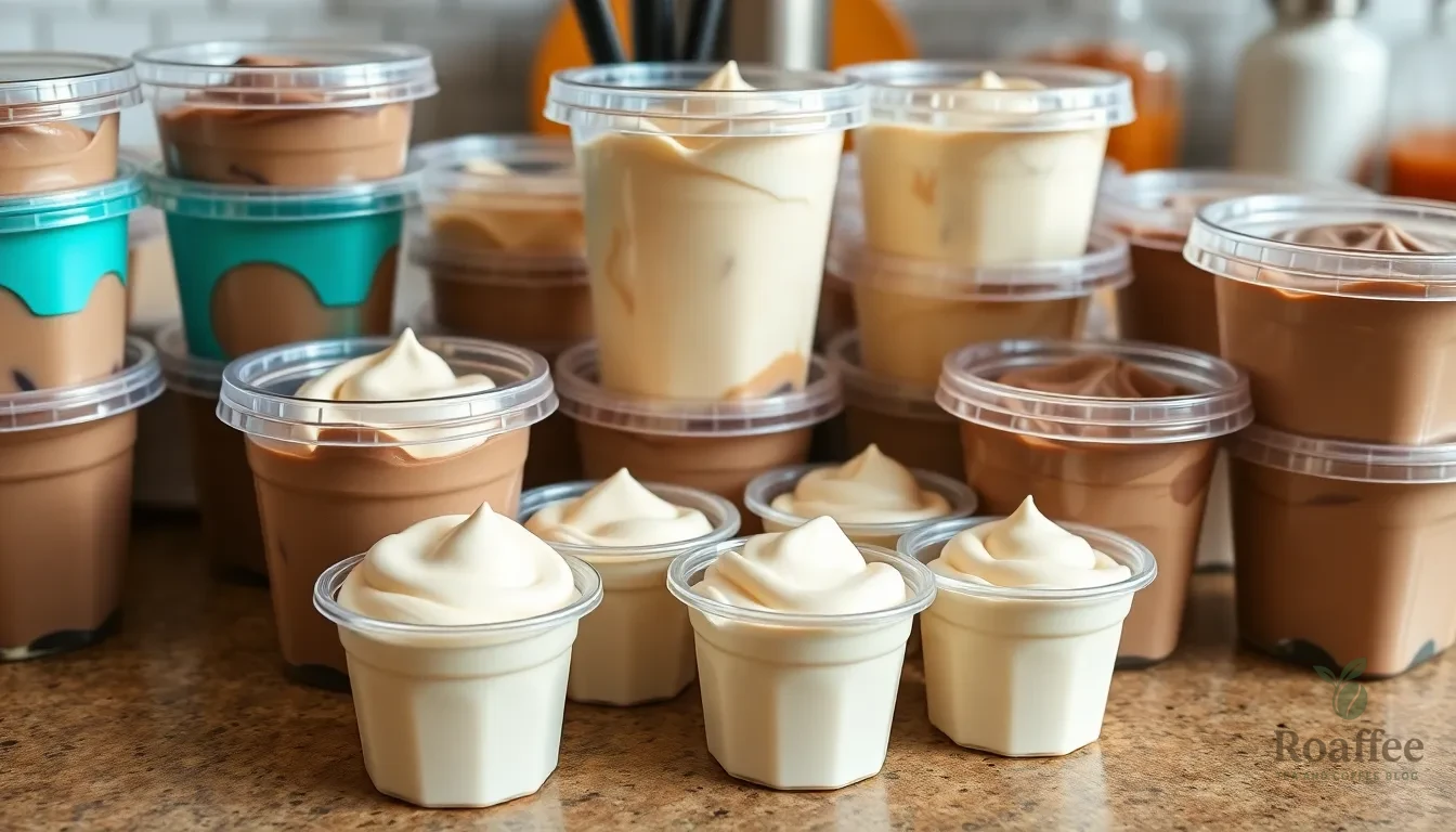 Easy Coffee Frozen Yogurt Recipe: No Ice Cream Maker Required (Ready in 4 Hours!) 8 Easy Coffee Frozen Yogurt Recipe: No Ice Cream Maker Required (Ready in 4 Hours!) 7