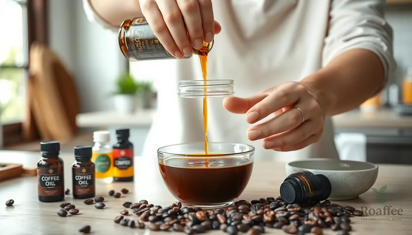 DIY Coffee Oil Recipe: Make Your Own at Home in 4 Simple Steps 8 DIY Coffee Oil Recipe: Make Your Own at Home in 4 Simple Steps 7
