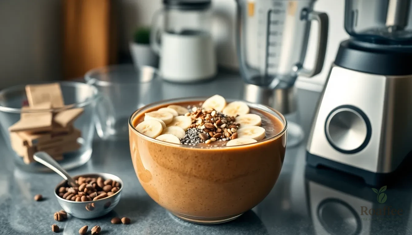 Easy Coffee Smoothie Bowl Recipe: 5-Minute Energizing Breakfast (No Crash!) 8 Easy Coffee Smoothie Bowl Recipe: 5-Minute Energizing Breakfast (No Crash!) 7