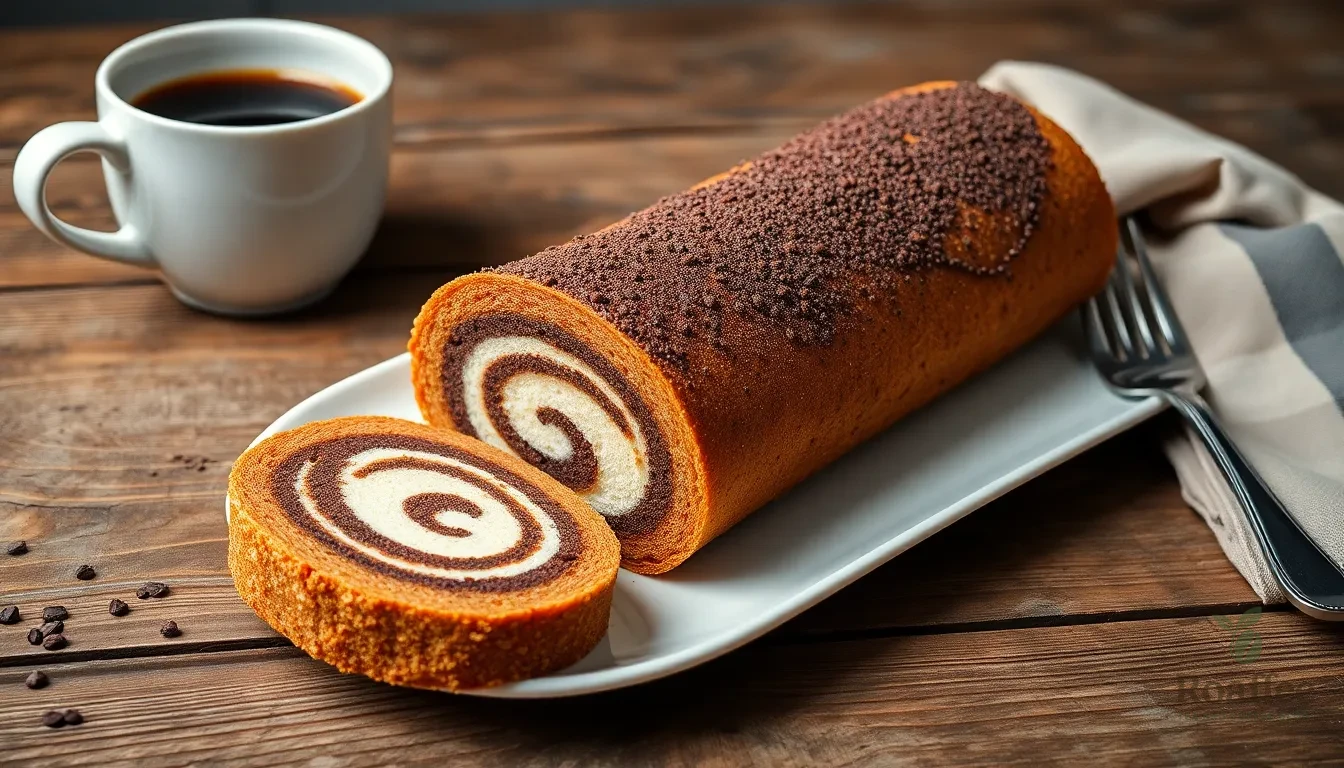 Perfect Coffee Swiss Roll Recipe: Easy Step-by-Step Guide for Bakery-Quality Results 8 Perfect Coffee Swiss Roll Recipe: Easy Step-by-Step Guide for Bakery-Quality Results 7