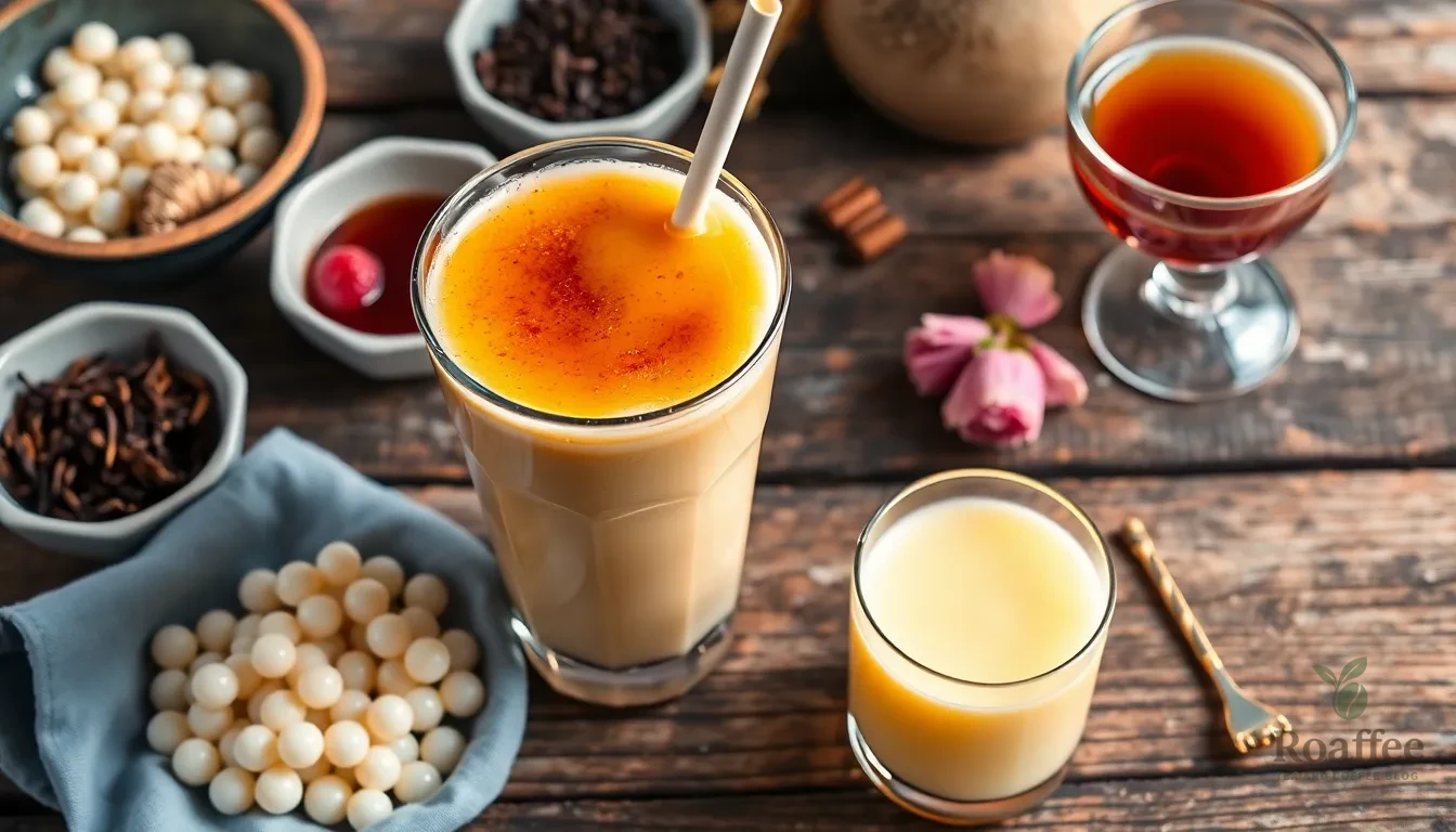 Easy Crème Brûlée Boba Tea Recipe: How to Make This Viral Dessert Drink at Home 8 Easy Crème Brûlée Boba Tea Recipe: How to Make This Viral Dessert Drink at Home 7